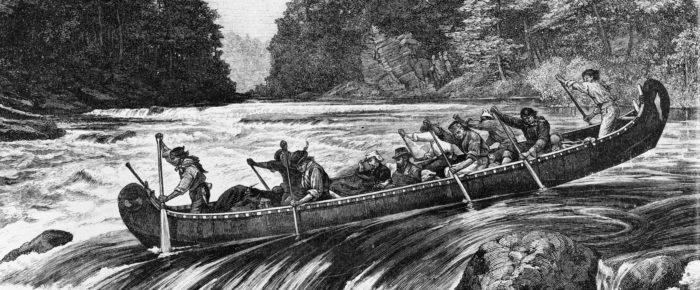 Birchbark Canoes